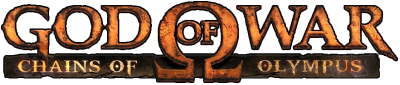 God of War: Chains of Olympus logo for PSP